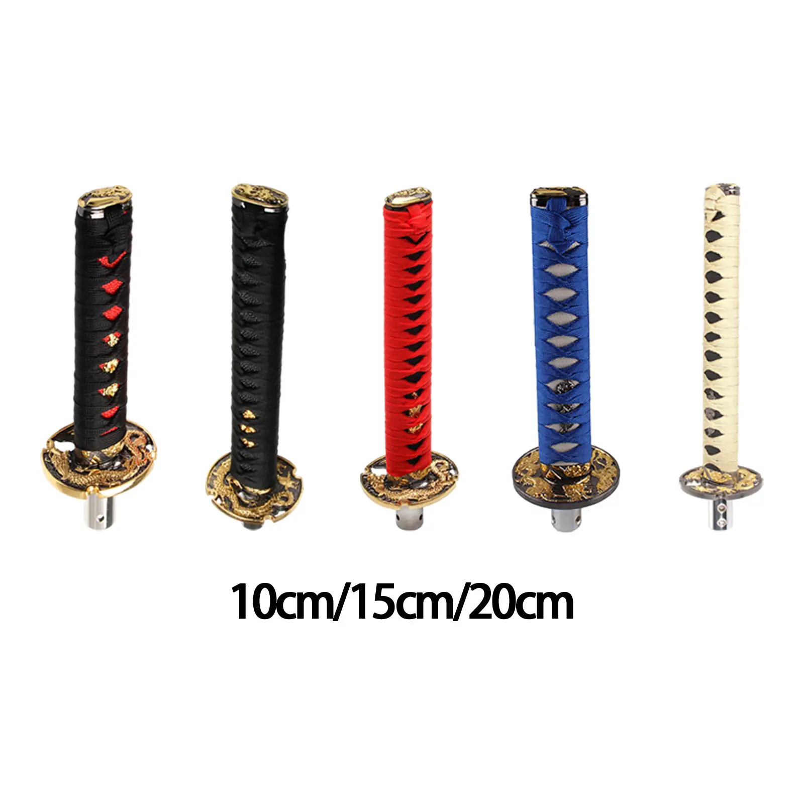 

Gear Knob Samurai Sword Style Gear Head for Most Automatic Cars