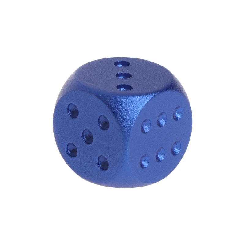 

Dices Aluminum Polyhedral Metal Solid Club Bar Dice Playing Game Tool 16X16X16mm PXPF
