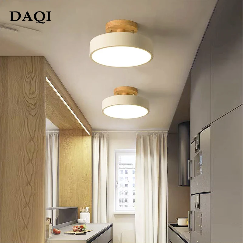 $24.19 Modern villa aisle corridor LED chandelier study cloakroom lighting bedroom living room ceiling lamp special for restaurant