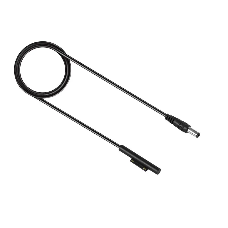

5.5x2.1mm DC Power Supply Charger Adapter Charging Cable Cord for microsoft Surface Pro 6/54/3 120cm X5QC