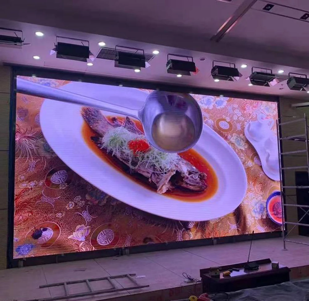 Indoor P3 high definition LED module. Special promotion product 192*192mm HUB75 interface 32 scanning methods |