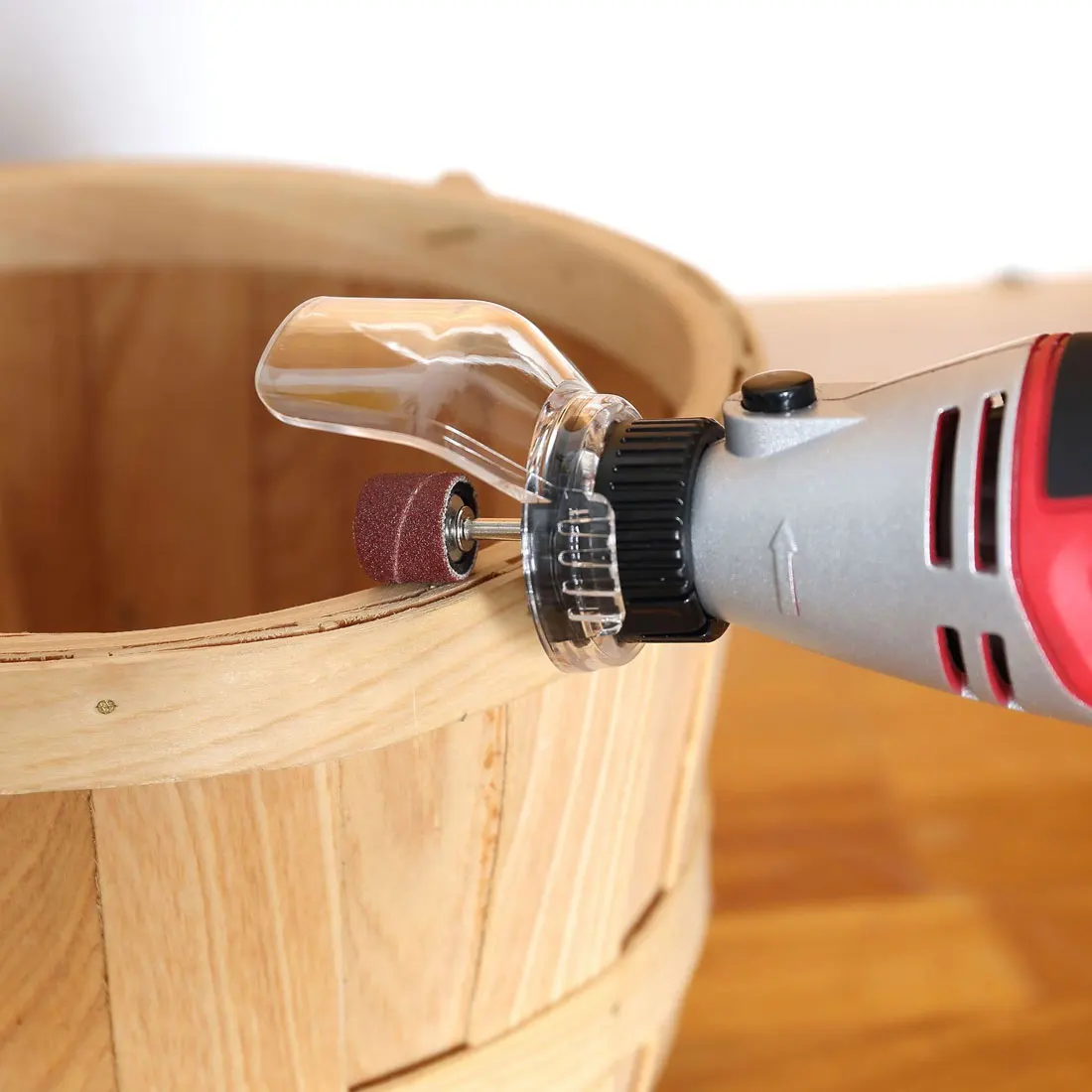 

4PCS mini electric drill engraving machine grinder rotating power tool, sanding and polishing guide rail accessory rotating tool