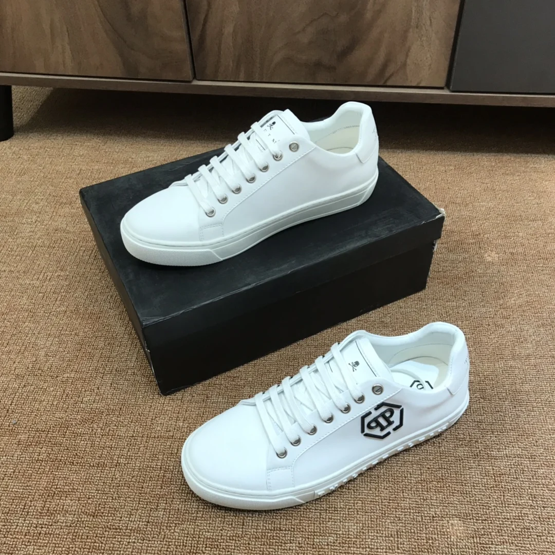 

Top Quality Philipp Plein Men's Leather Casual Shoes for Fashion Running Shoes Casual Shoes Outdoor Sports Shoes Sneakers O030