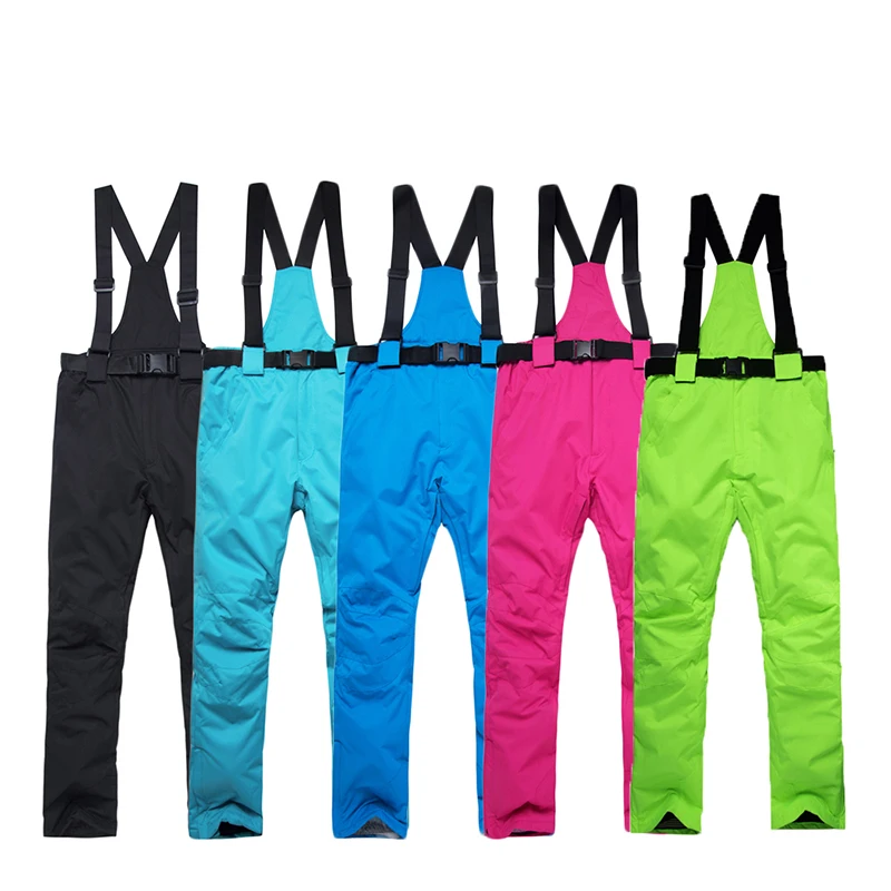 Лыжный костюм женский зимний комплект одежды толстая Водонепроницаемая Лыжная