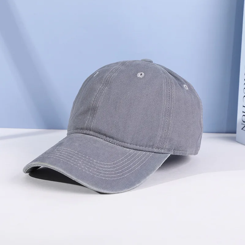 

Men Baseball Caps Summer Unisex Solid Color Plain Curved Sun Visor Hip-Hop Cap Hat Women Adjustable Caps Protective Sun 2021
