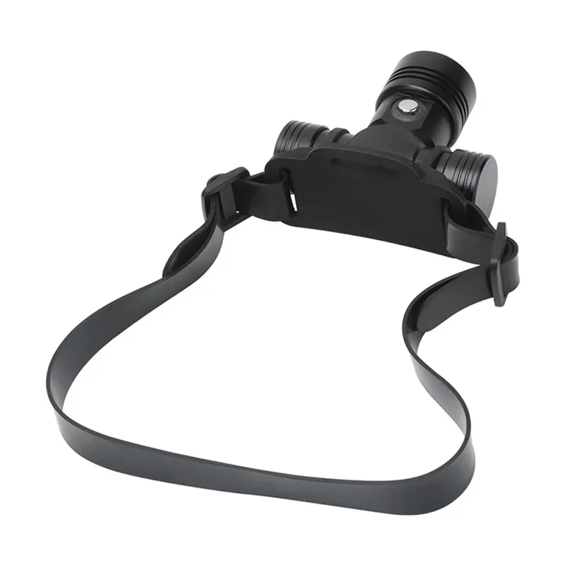 Дайвинг налобный фонарь 100 метров подводный XM L2 светодиодный Водонепроницаемый