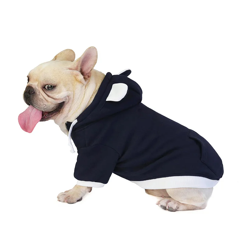 Puppy clothes autumn winter dog sweater Coat fleece warm Pug Clothing Apparel Puppy Outfits for Small Dogs French Bulldog
