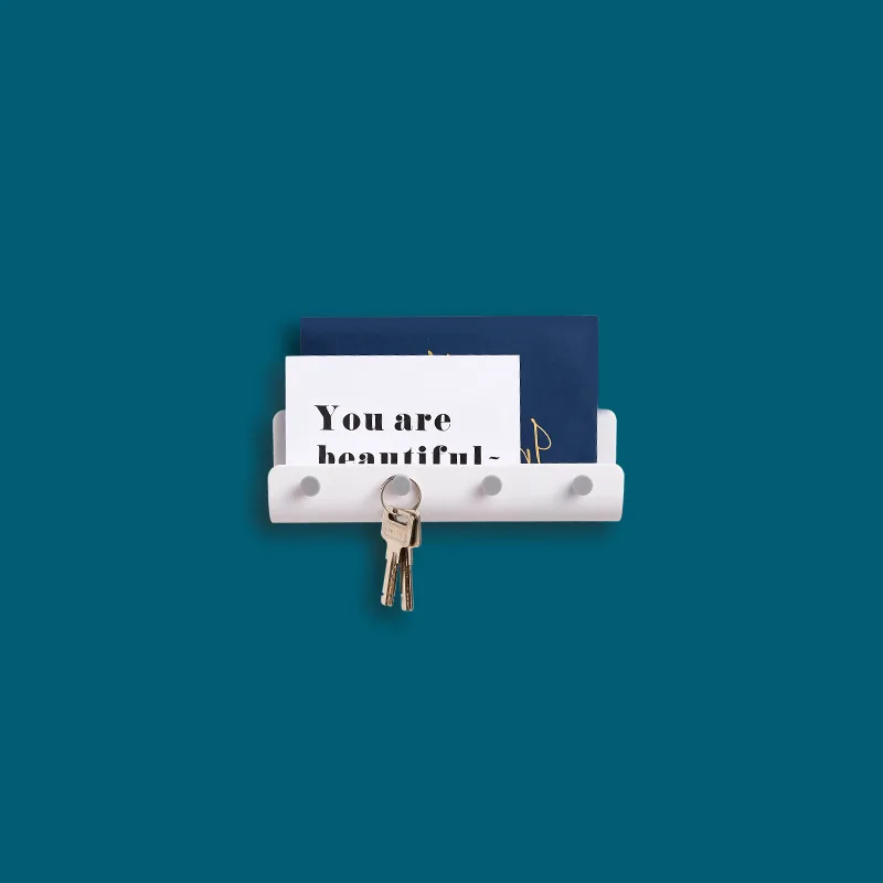 Стеллаж для хранения крючок входной двери Подвесной Настенный клей без