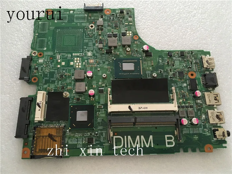 Материнская плата yourui CN-0PTNPF 0ptnpf PTNPF для ноутбука Dell Inspire 3421 5421 с ЦПУ 1017u 12204-1 PWB 5J8Y4 REV