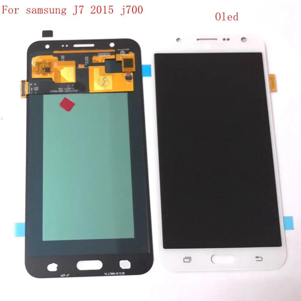 

Oled For samsung galaxy j7 2015 j700 J700F/DS J700FM/DS lcd screen digitizer touch glass full set