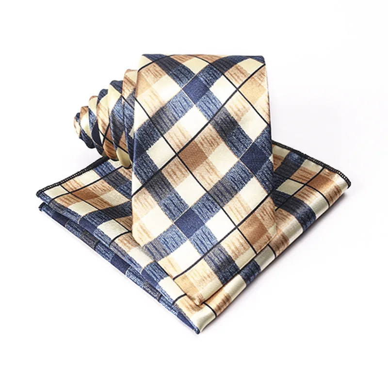 

2020 Necktie for Men's Floral Neck Tie Handkerchief Set Women Casual Business Necktie Pocket Square Towel Custom Logo