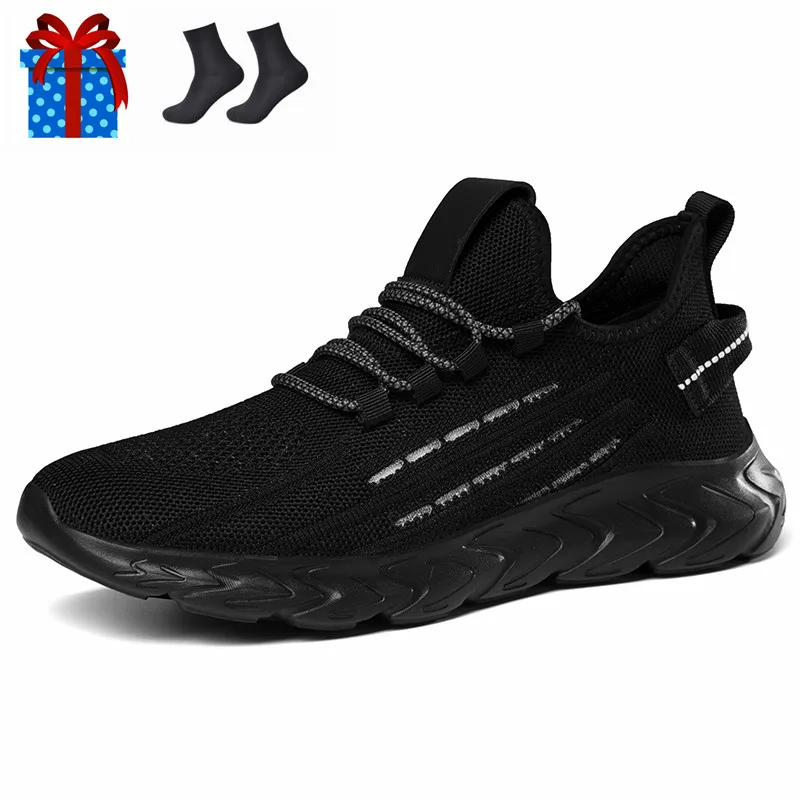 Кроссовки мужские дышащие сетчатые для ходьбы Повседневная модная обувь|Беговая