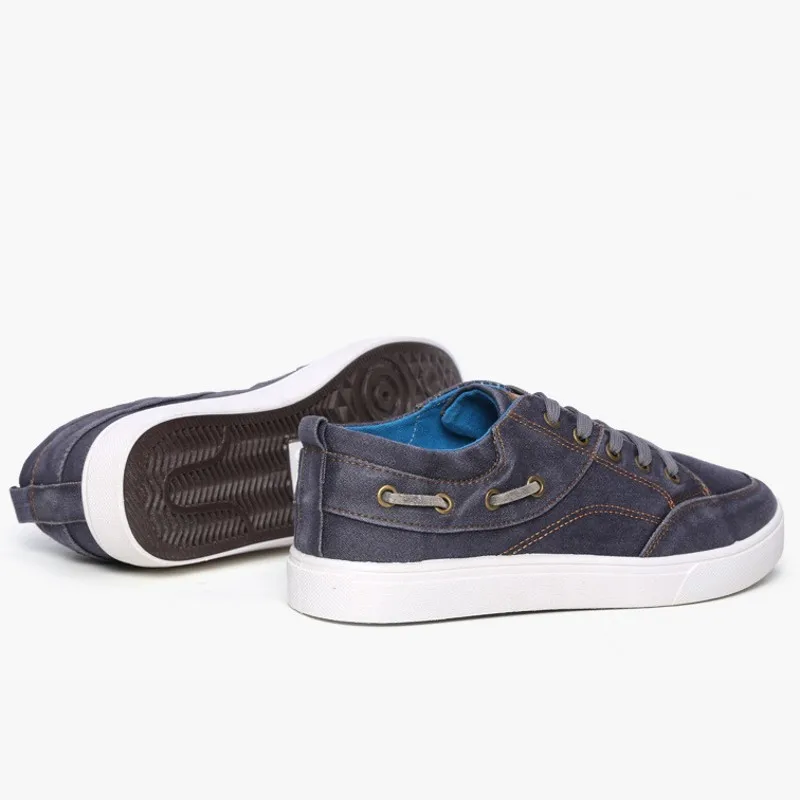 Мужская парусиновая обувь высокого качества 2020 г. модная мужская повседневная на