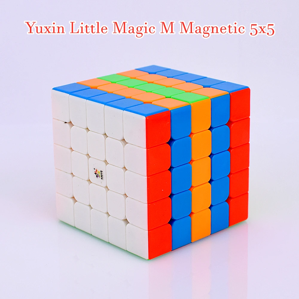 Магнитный Магический кубик Yuxin Little Magic M 5x5x5 скоростной магнитный головоломка