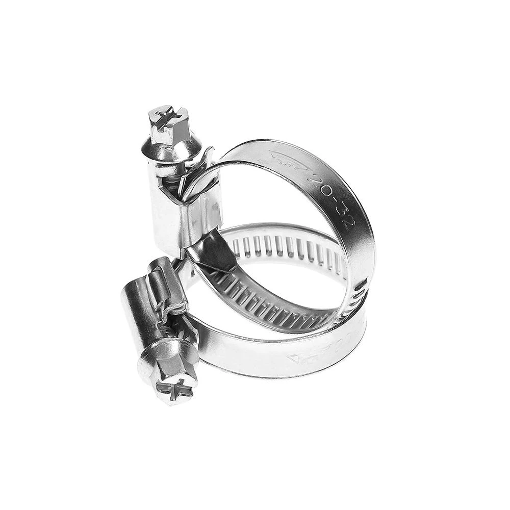 Хомут червячный Wester 20 32 мм 2 шт|Подвесы хомуты и фланцы| |