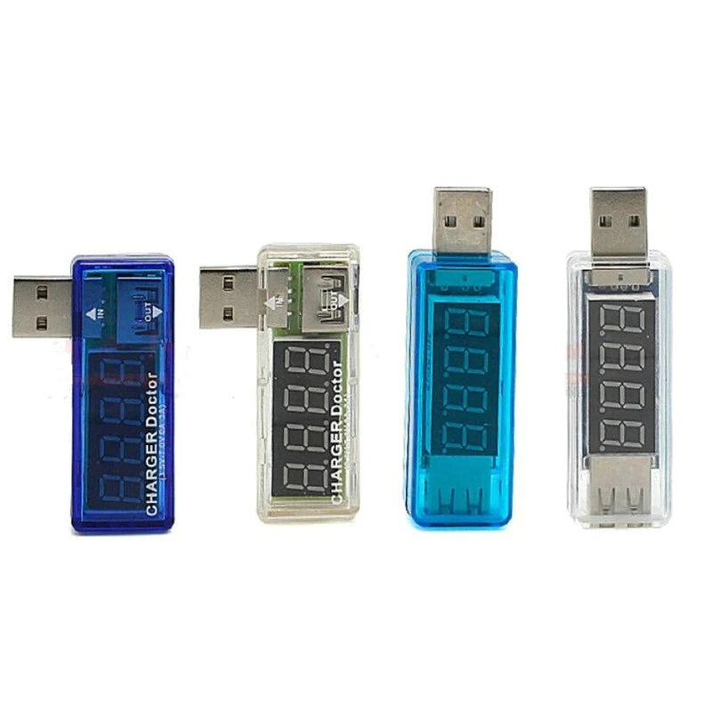 Умная электроника цифровой USB Мобильный зарядное устройство для зарядки тока измеритель напряжения мини USB зарядное устройство Доктор Вольтметр Амперметр