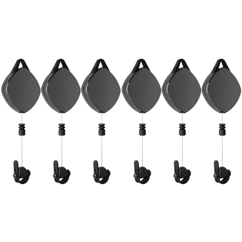 

3/6pcs Silent VR Cable Management Pulley System for HTC Vive Rift S PS Windows E65C