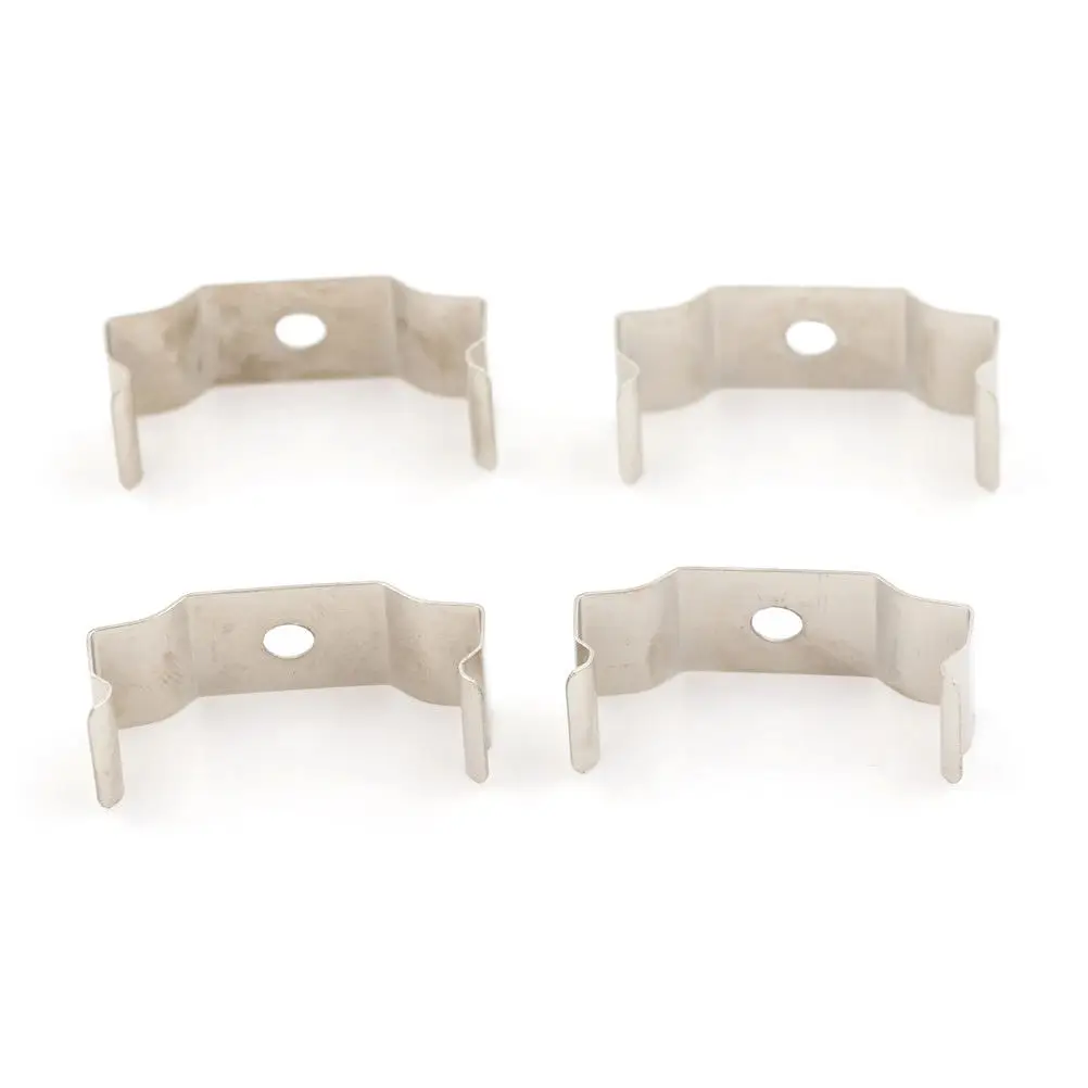 

4pcs T8 Holder LED Tube Lamp U Clip For Fluorescent lamp T8 Base Holder Metal Clips Wedge Bracket Connector Bases