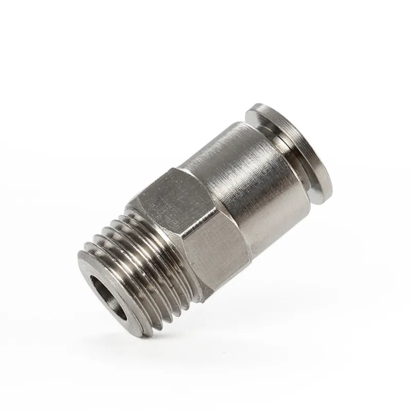 Пневматические соединители медные и никелированные быстроразъемные