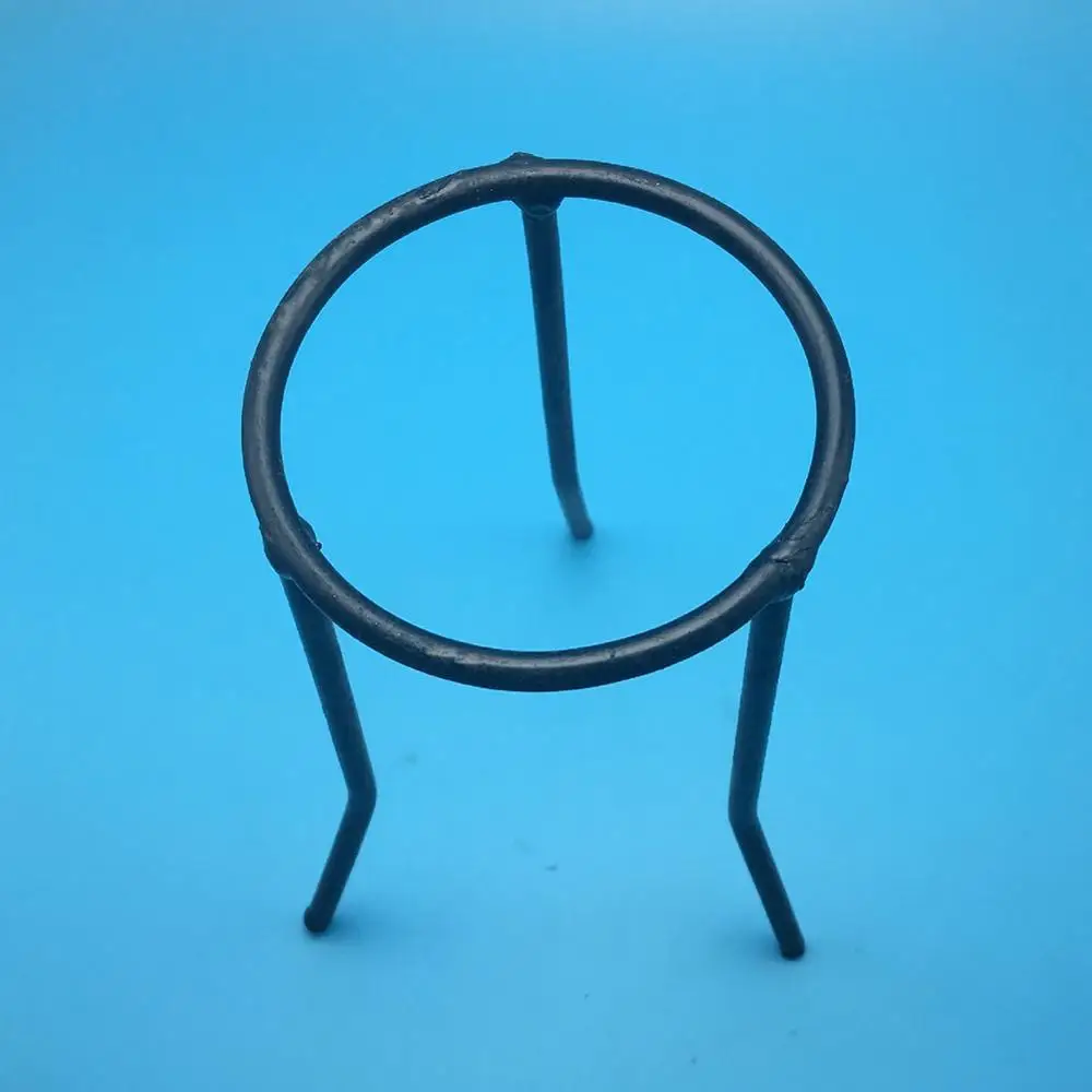 

Alcohol Lamp Tripod Heating Universal Triangle Bracket Iron Beaker Metal Rack Plating Three-Legged Support for Laboratory