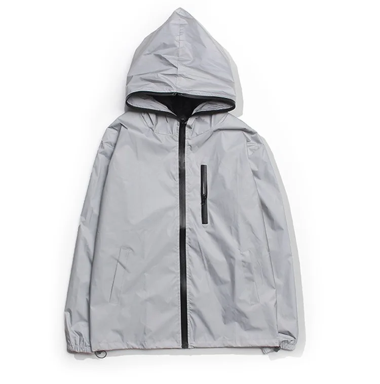 Мужская Светоотражающая ветровка в стиле хип-хоп 3 м весна-осень | одежда