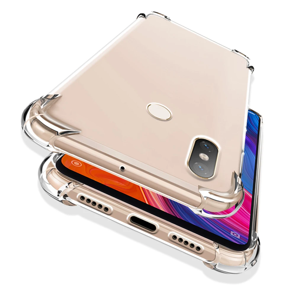 

Shockproof Case For Xiaomi Mi 8 9 Lite SE airbag transparent protective case Redmi 7 S2 Note 7 8 5 6 PRO