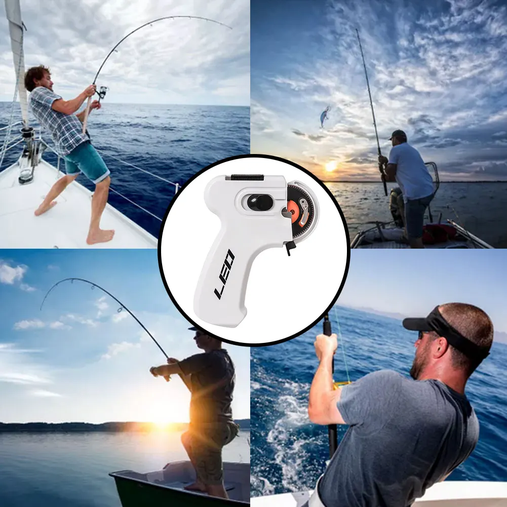 

Electric Automatic Hook Device Multifunctional Hooking Device Fishing Accessories Fishing Line Winder Portable Automatic Hook