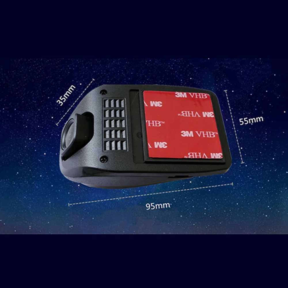 Скрытый Автомобильный видеорегистратор регистраторы без экрана HD 1080P 170 °