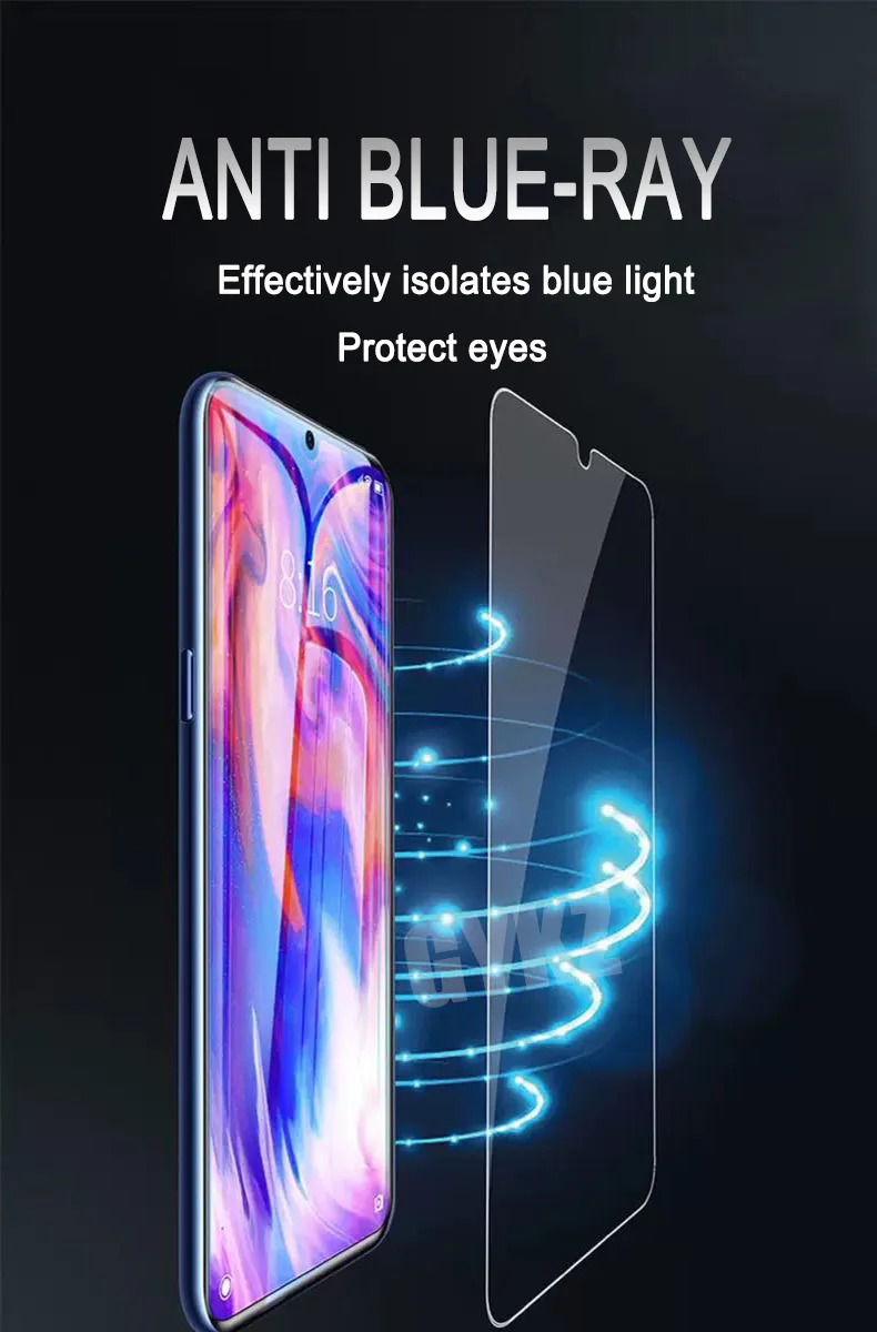 2 шт., закаленное стекло для Xiaomi Redmi Note 8 Pro, Взрывозащищенная защита экрана, закаленное стекло Redmi Note 8 7 Pro, стеклянная пленка