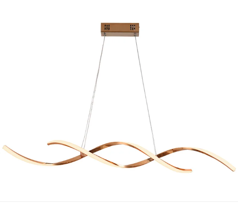 

Chrome/Gold Plated finished Nordic lamp Modern led pendant lights for dining living room shop led hanging pendant lamp fixture