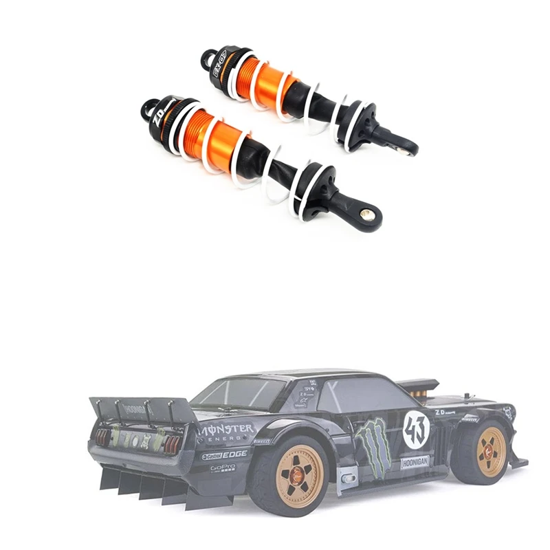 ZD 2Pcs Metal Shock Absorber 110mm for 1/8 Traxxas X-Maxx Summit E-Revo ARRMA 1/7 Racing EX-07 EX07 RC Car Upgrade Parts | Игрушки и