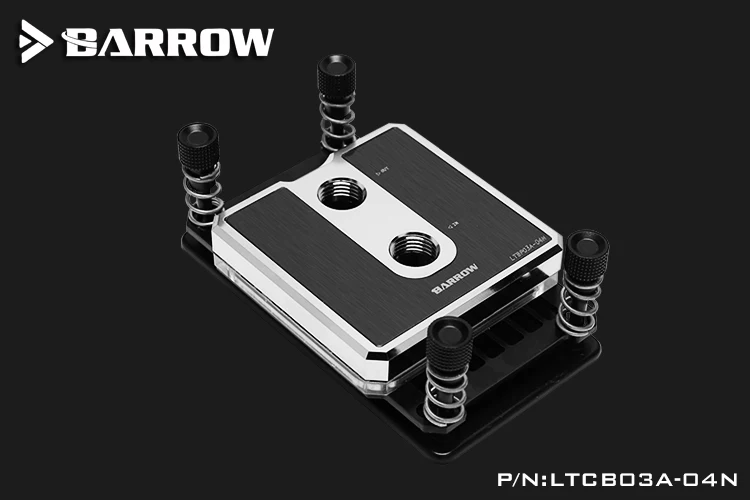 Барроу водоблок для процессора для AMD AM3 AM4 платформы выделенный LRC2.0 5V 3Pin высокой плотности Jetting микро-Водный LTCB03A-04N