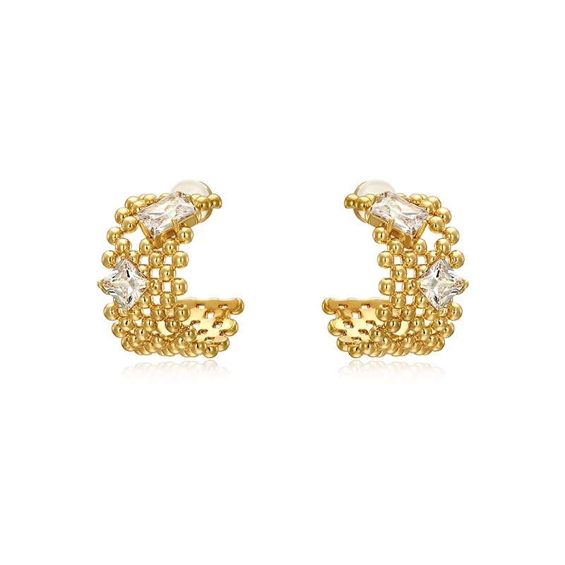 

French advanced sense diamond earrings and Earrings 2021