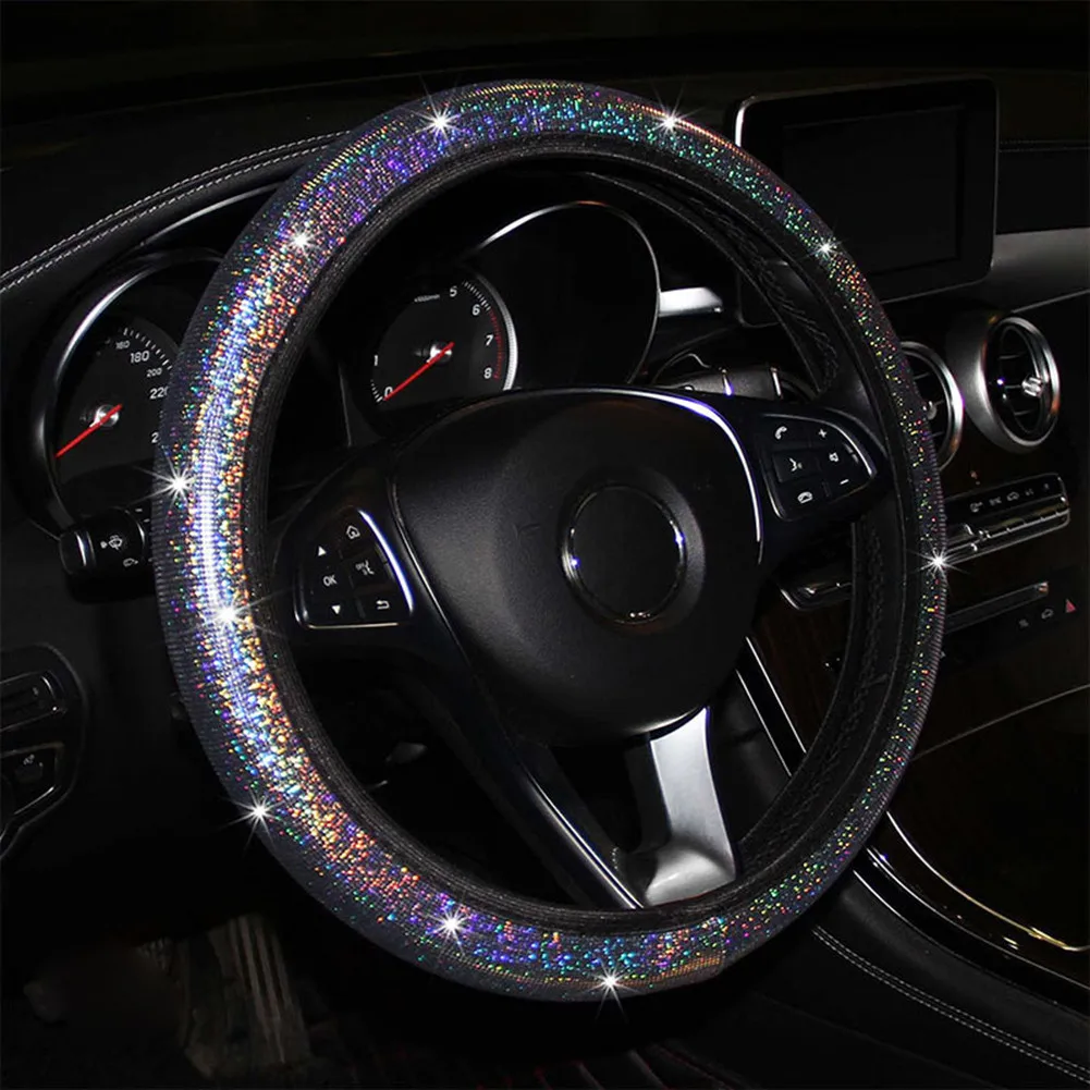 

Elastic Steering Wheel Cover Steering Wheel Accessories Colorful Practical