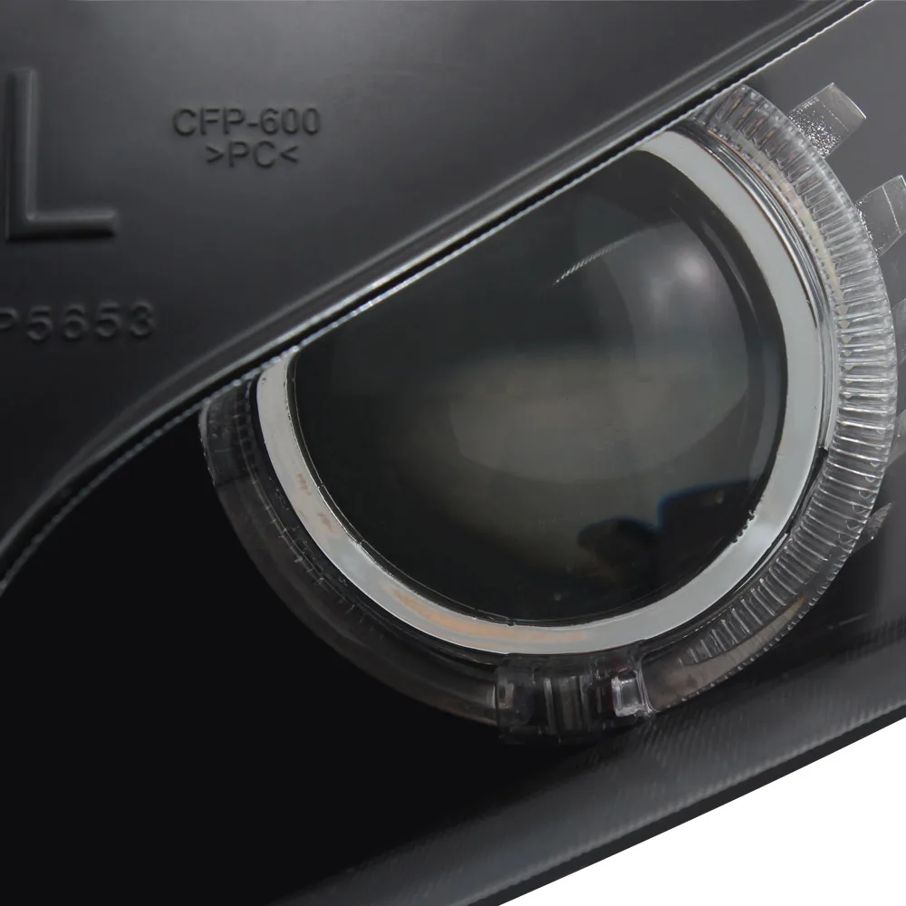 Модифицированный Собранный головной светильник проектор в сборе HID Янтарный