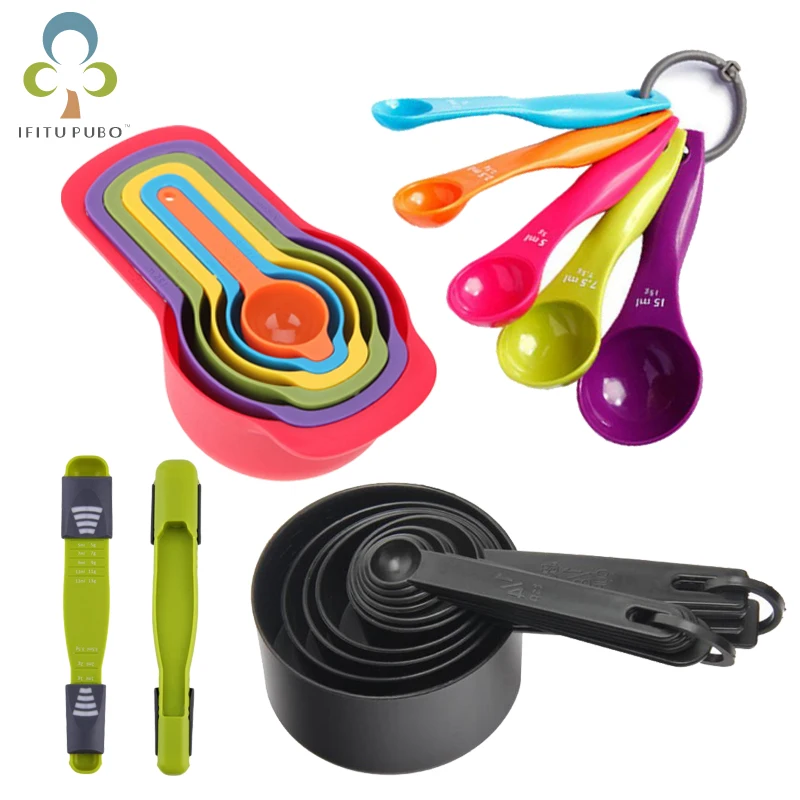Kitchen Measuring Spoons Teaspoon Coffee Sugar Scoop Cake Baking Flour Measuring Cups Kitchen Cooking Tools GYH
