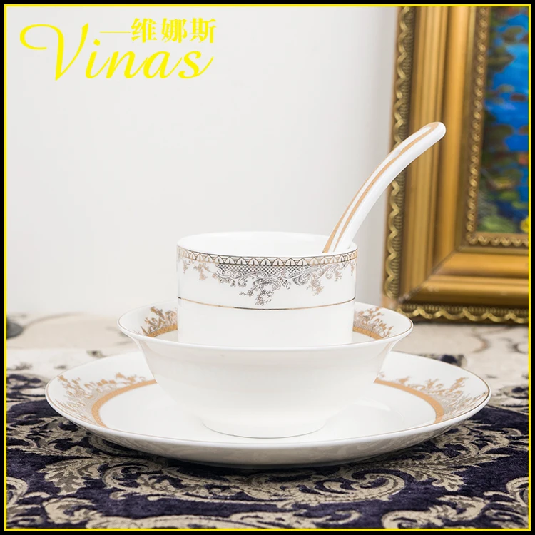 Роскошная Посуда в европейском стиле Пномпень керамическое обеденное блюдо