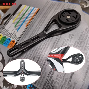 RXL SL углеродный материал, велосипедный спидометр, держатель для велосипедного кронштейна, секундомер, сиденье для компьютера, UD глянцевый расширитель руля велосипеда