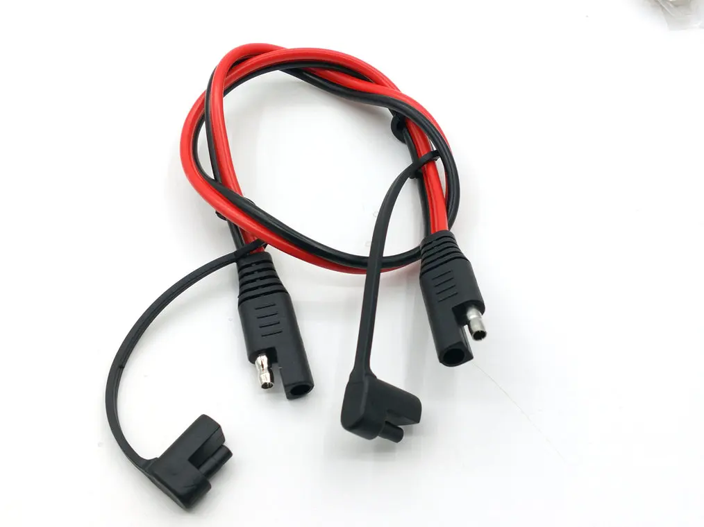 

10 шт., автомобильный соединительный кабель 14AWG с SAE на SAE DC