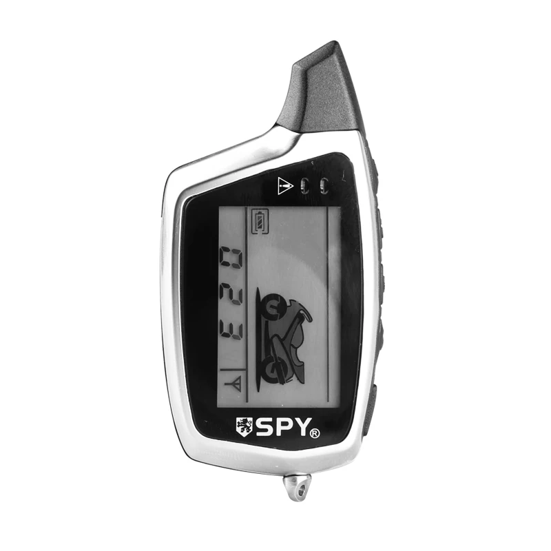 

SPY classical 2 way waterproof motorcycle system with microwave sensor big LCD screen remote controller