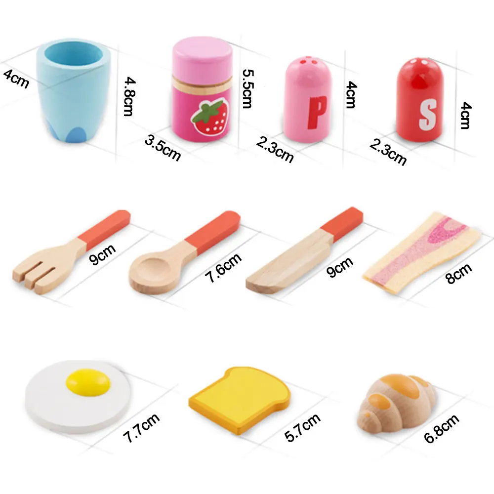 Набор для завтрака игровой домик Обучающие игрушки инструменты ролевых игр