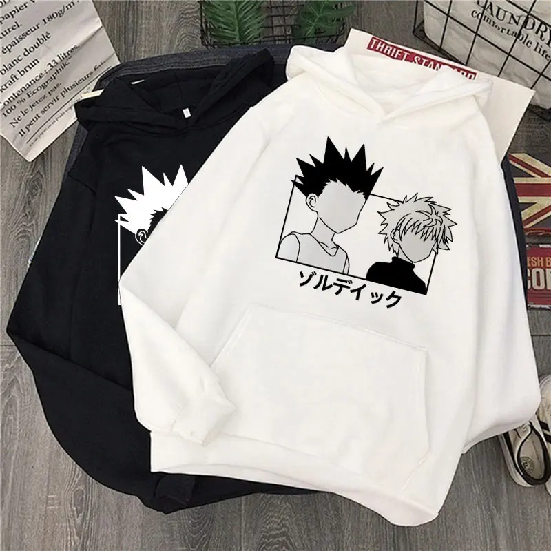 Абсолютная новинка худи с принтом аниме для охотника мужская и женская толстовка