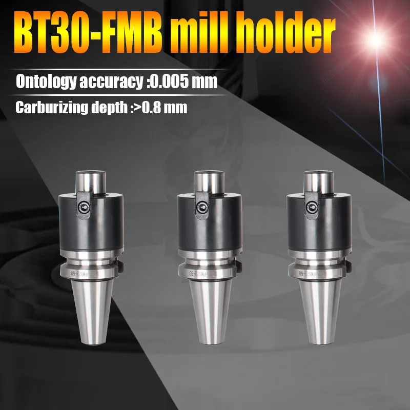 

CNC RAP BAP face milling cutter head holder BT30-FMB16-45/60 BT30-FMB22-45/60 BT30-FMB27-45/60 BT30FMB32-60 BT30-FMB40-60 holder