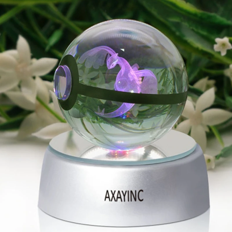 Pokémon Ball Decor Pokemon Go Pikachu игрушечные фигурки животных Pokeball со светодиодсветильник