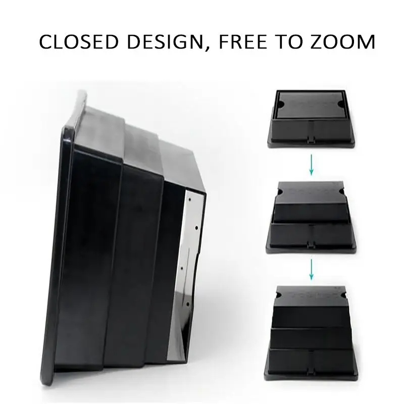 

Mobile Phone Screen Magnifier Video Expander 3D Screen Amplifier Stand Holder Phone Magnifying Screen For Movie Display L