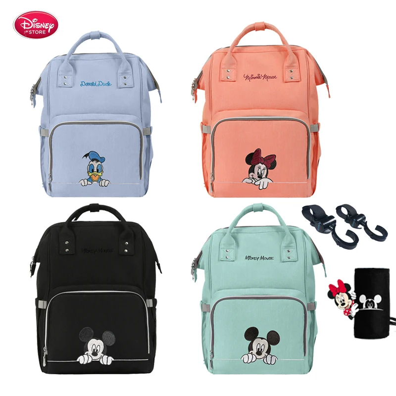 

Водонепроницаемая сумка для подгузников Disney, многофункциональный рюкзак для мам, органайзер для детских подгузников