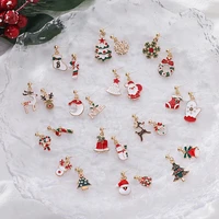otoky christmas jewelry stud earrings for women 1pair elksanta claussnowflaketreesocks 2021 christmas new year fancy eardrop