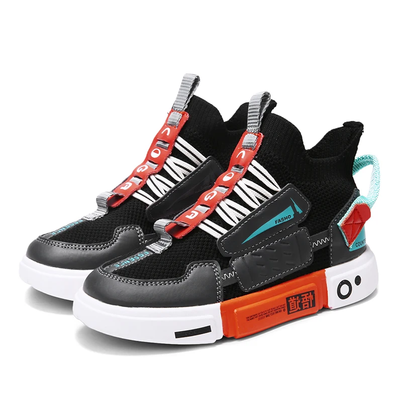 Осенне зимняя детская повседневная обувь Детская теплая Детские ботильоны