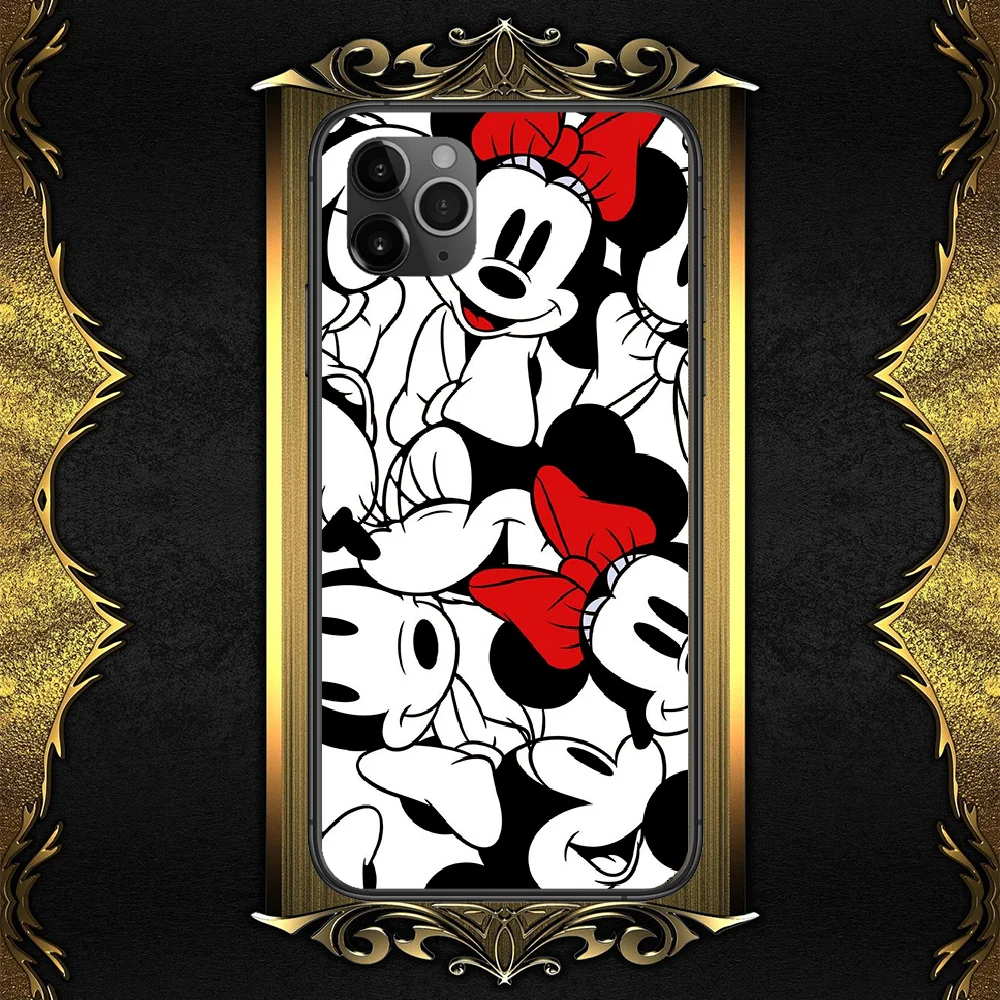 

Cartoon Minnies Cute Mickeyes-compatible Phone Case Cover Hull For iphone 5 5s se 2 6 6s 7 8 12 mini plus X XS XR 11 PRO MAX