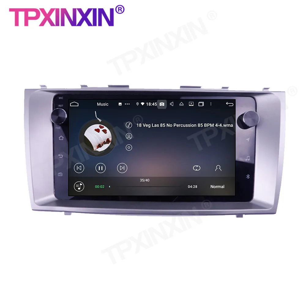 

Автомагнитола для Toyota Camry 2006-2011 4 + 128G Android GPS IPS Автомобильный мультимедийный проигрыватель Тесла головное устройство аудио Радио Навигация м...